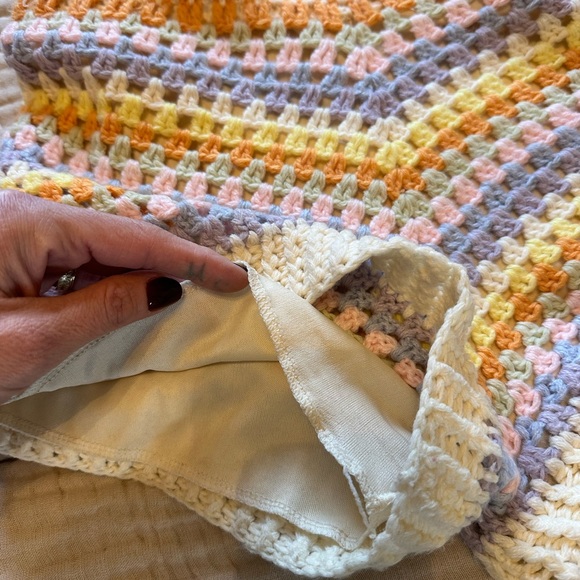 Colorful Crochet Two-Piece Set - Picture 4 of 5